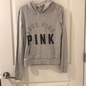VS pink hoodie